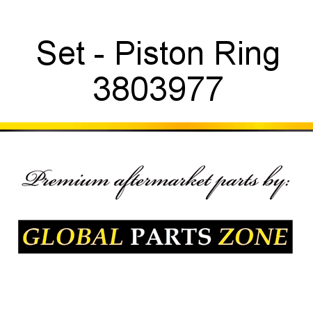 Set - Piston Ring 3803977