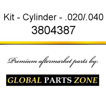 Kit - Cylinder - .020/.040 3804387