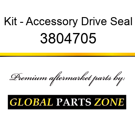 Kit - Accessory Drive Seal 3804705