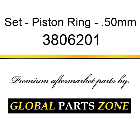 Set - Piston Ring - .50mm 3806201