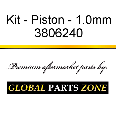 Kit - Piston - 1.0mm 3806240