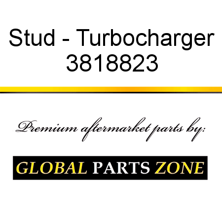 Stud - Turbocharger 3818823