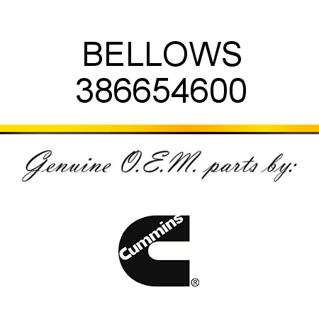 BELLOWS 386654600