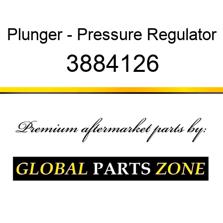 Plunger - Pressure Regulator 3884126