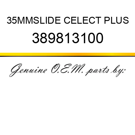 35MMSLIDE CELECT PLUS 389813100