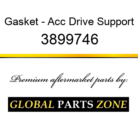 Gasket - Acc Drive Support 3899746