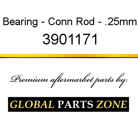 Bearing - Conn Rod - .25mm 3901171
