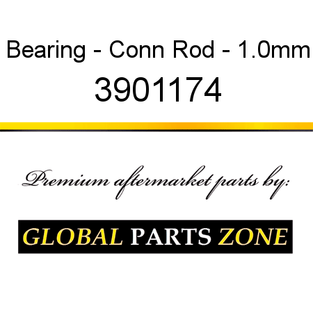 Bearing - Conn Rod - 1.0mm 3901174