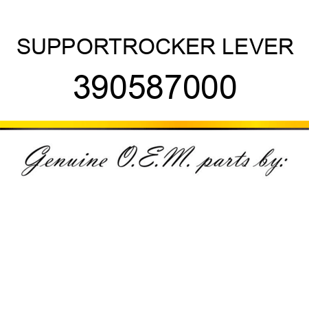 SUPPORT,ROCKER LEVER 390587000