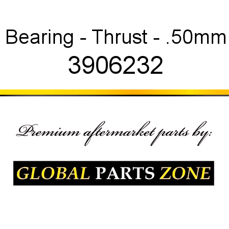 Bearing - Thrust - .50mm 3906232
