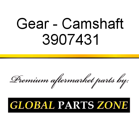 Gear - Camshaft 3907431