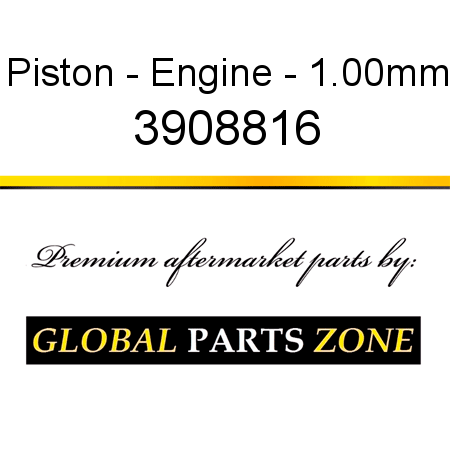 Piston - Engine - 1.00mm 3908816