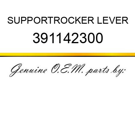 SUPPORT,ROCKER LEVER 391142300
