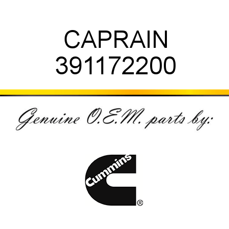 CAP,RAIN 391172200