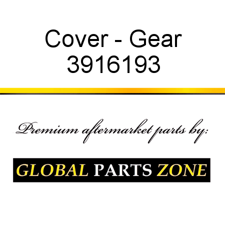 Cover - Gear 3916193