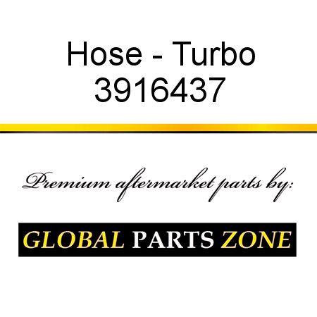 Hose - Turbo 3916437