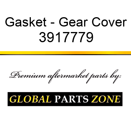 Gasket - Gear Cover 3917779