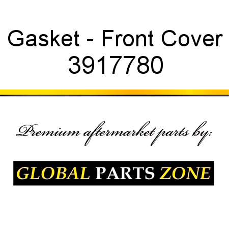 Gasket - Front Cover 3917780