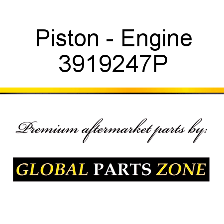 Piston - Engine 3919247P