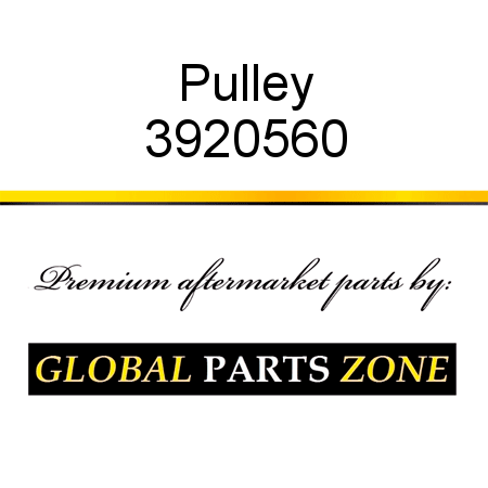 Pulley 3920560