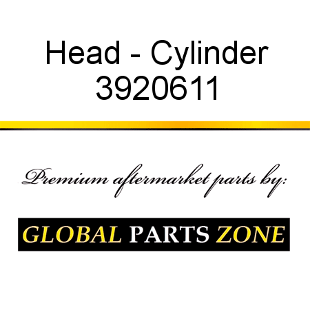 Head - Cylinder 3920611
