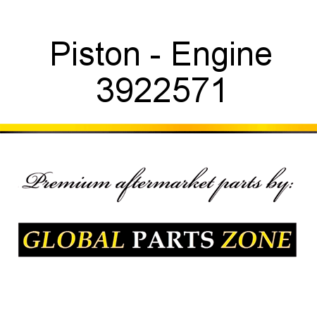 Piston - Engine 3922571