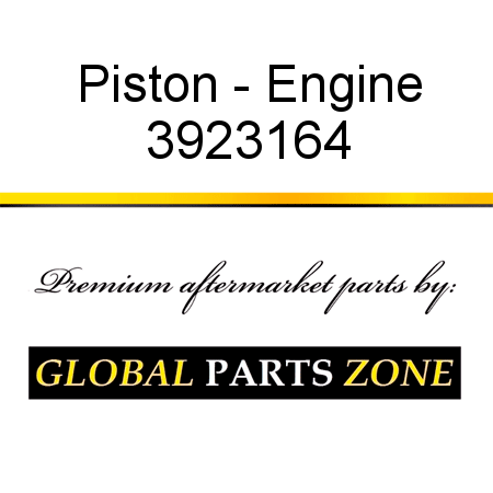 Piston - Engine 3923164