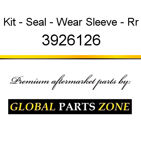 Kit - Seal - Wear Sleeve - Rr 3926126