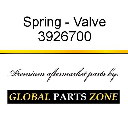 Spring - Valve 3926700