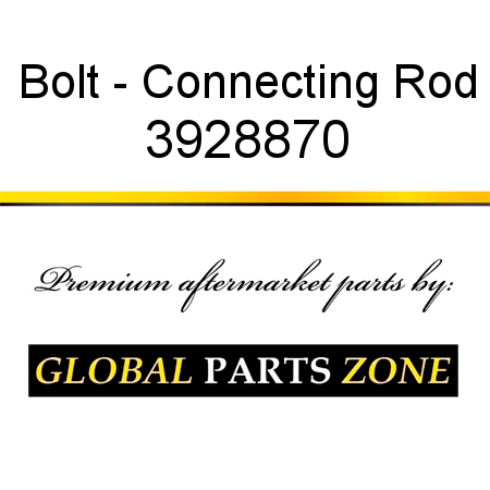 Bolt - Connecting Rod 3928870