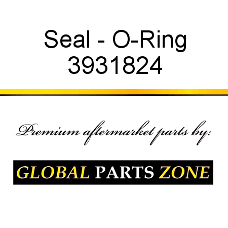 Seal - O-Ring 3931824