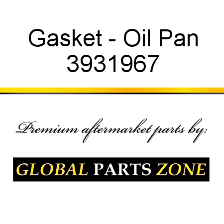 Gasket - Oil Pan 3931967