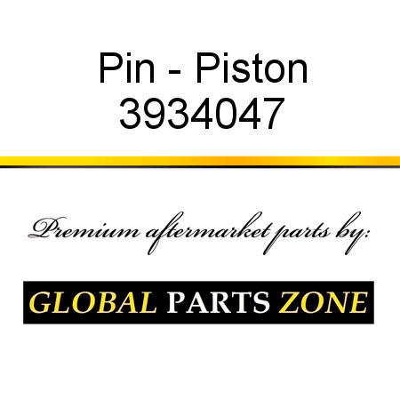 Pin - Piston 3934047