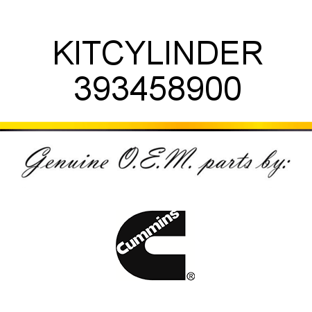 KIT,CYLINDER 393458900