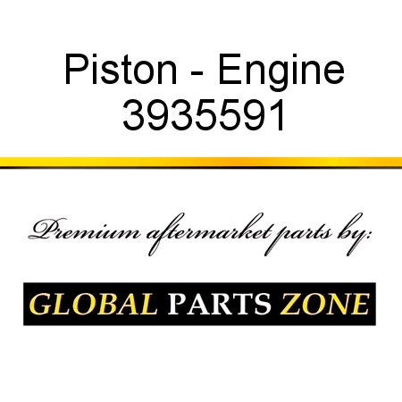 Piston - Engine 3935591