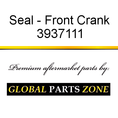 Seal - Front Crank 3937111
