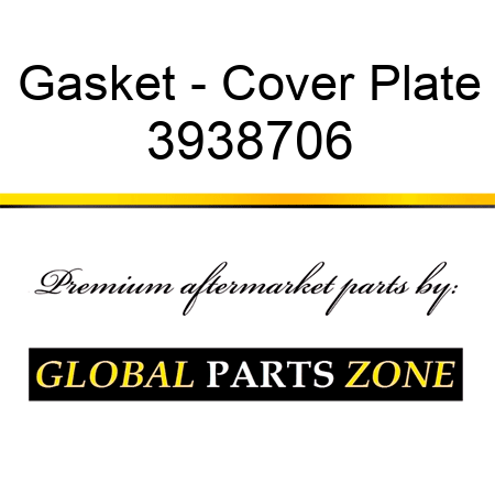 Gasket - Cover Plate 3938706