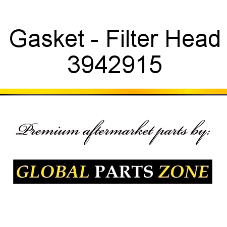 Gasket - Filter Head 3942915