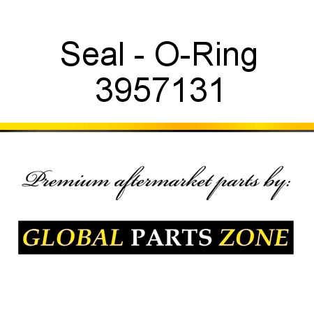 Seal - O-Ring 3957131