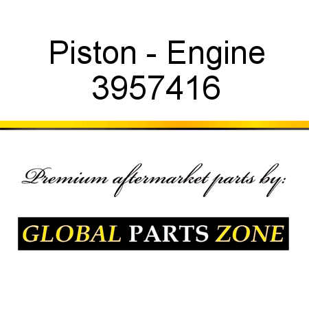 Piston - Engine 3957416