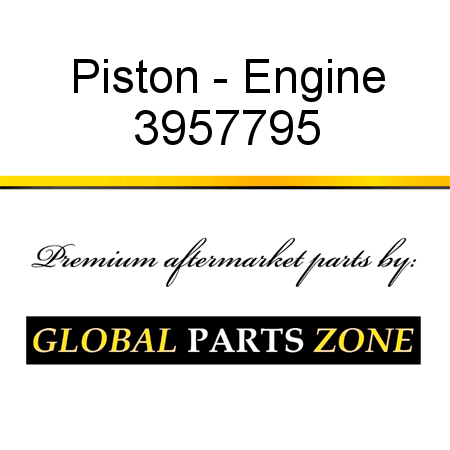 Piston - Engine 3957795