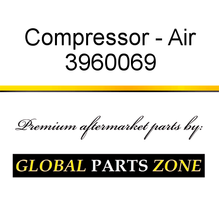 Compressor - Air 3960069