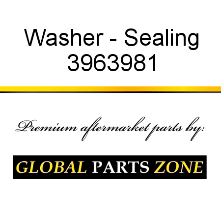 Washer - Sealing 3963981