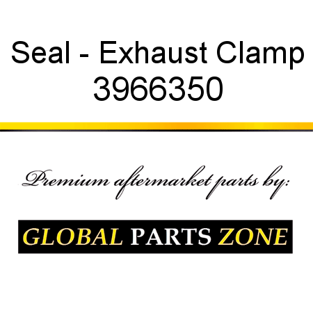 Seal - Exhaust Clamp 3966350