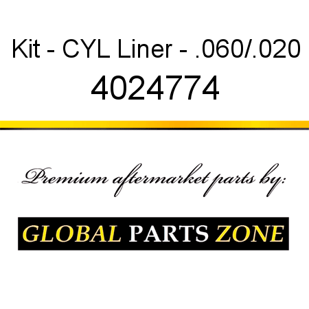 Kit - CYL Liner - .060/.020 4024774