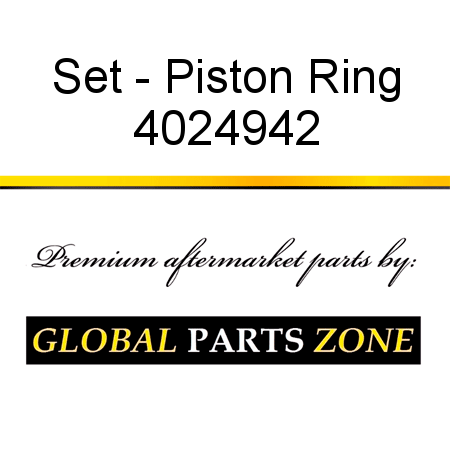 Set - Piston Ring 4024942