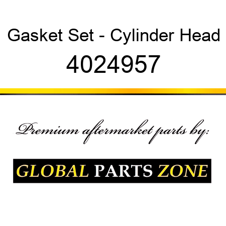 Gasket Set - Cylinder Head 4024957