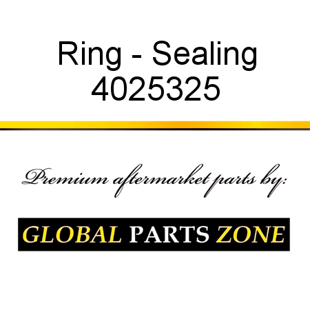 Ring - Sealing 4025325