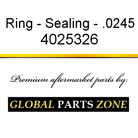 Ring - Sealing - .0245 4025326