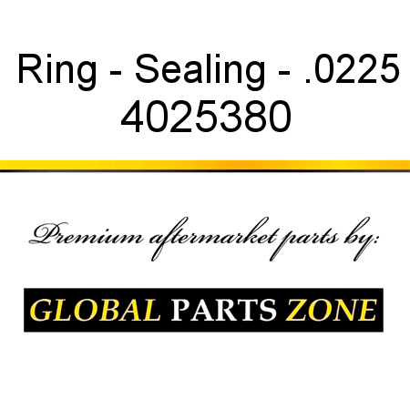 Ring - Sealing - .0225 4025380